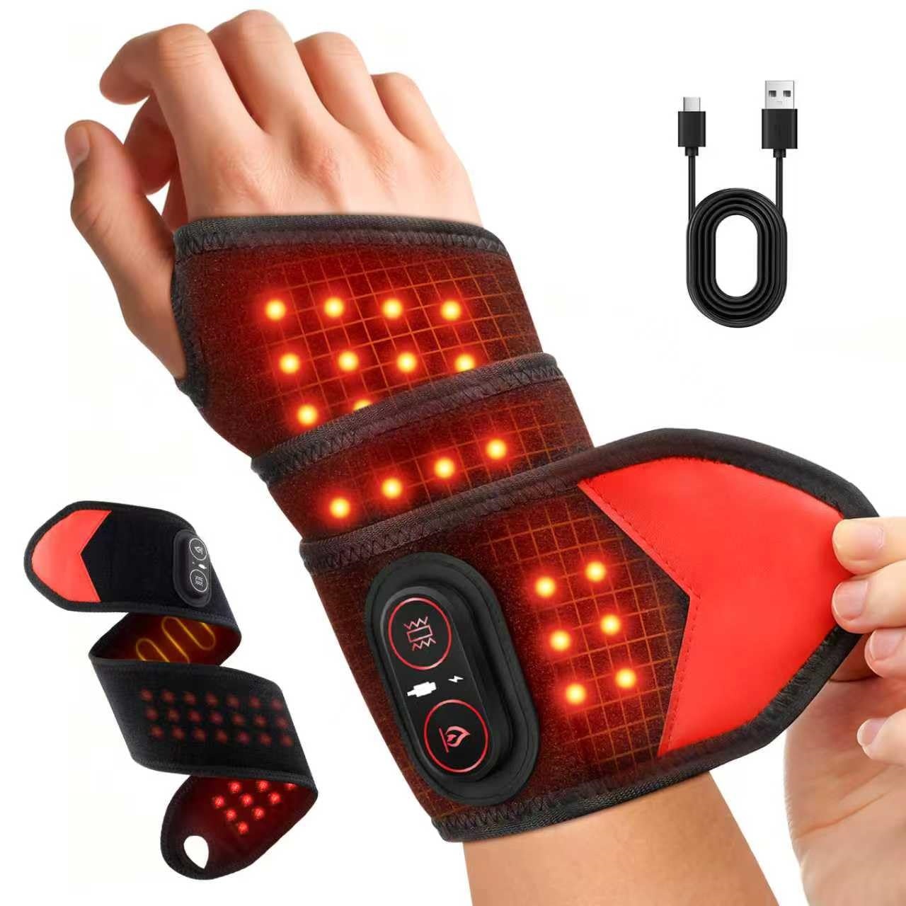 Ankle Brace - Taşınabilir Kırmızı Işık Terapi Bandı 660nm