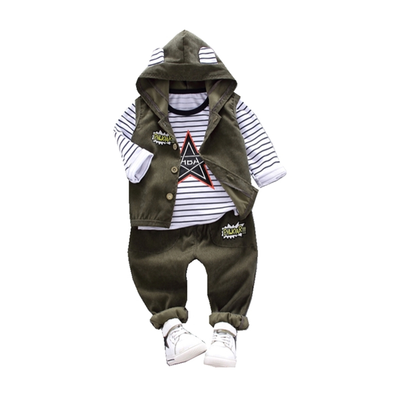 Running Gear Kids - Yeni bahar sonbahar bebek erkek giysileri