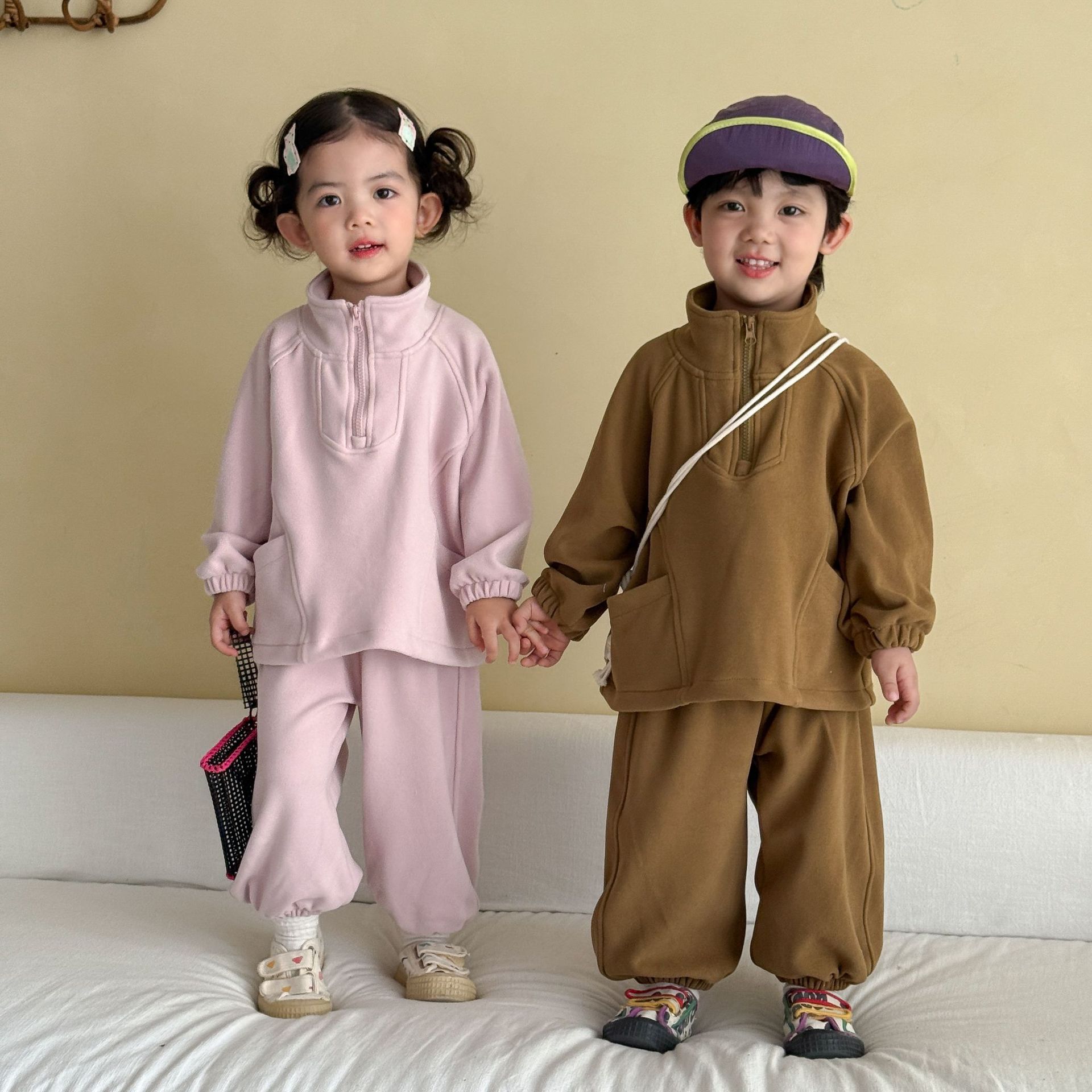 Running Gear Kids - 2026 Sonbahar Yeni Çocuk Uzun Kollu