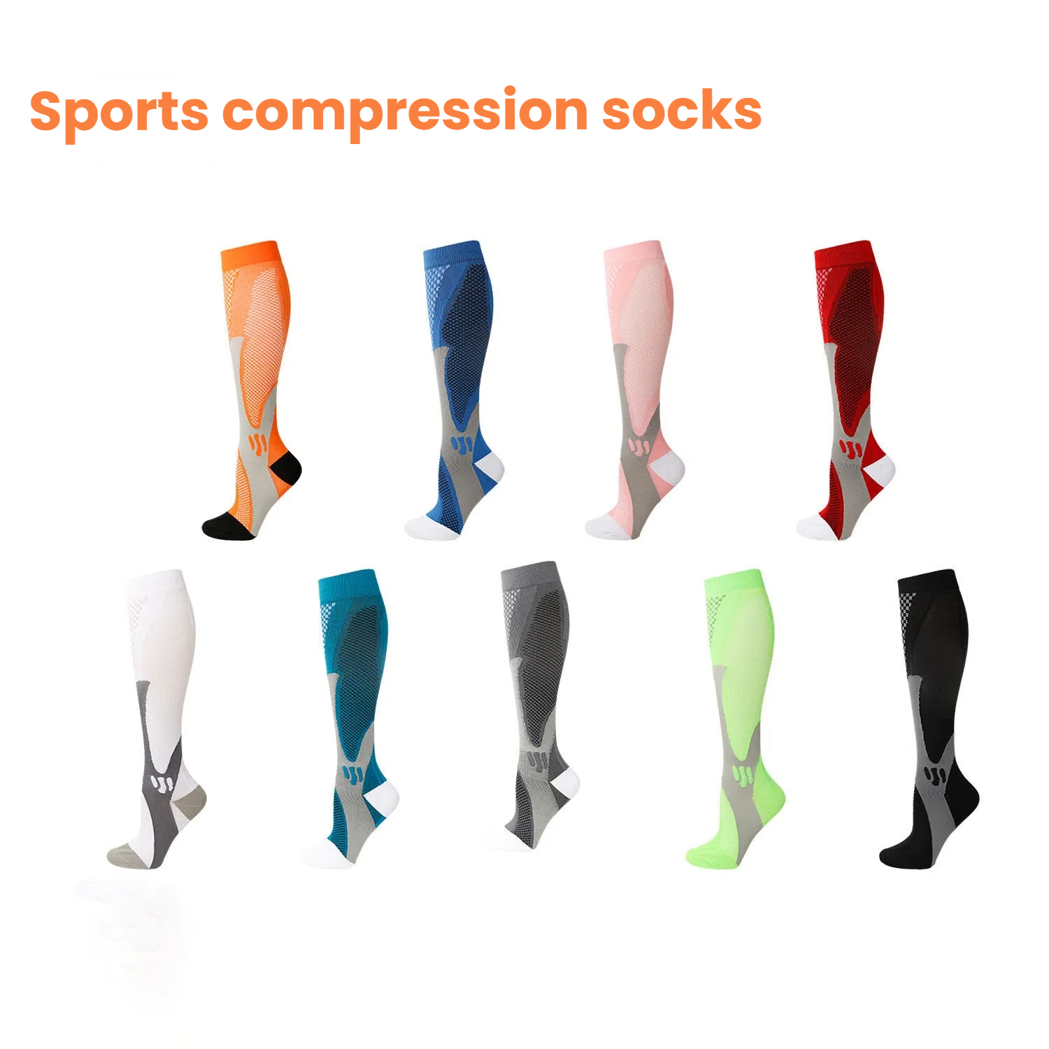 Sports Socks - Erkekler ve Kadınlar İçin Sınır Ötesi