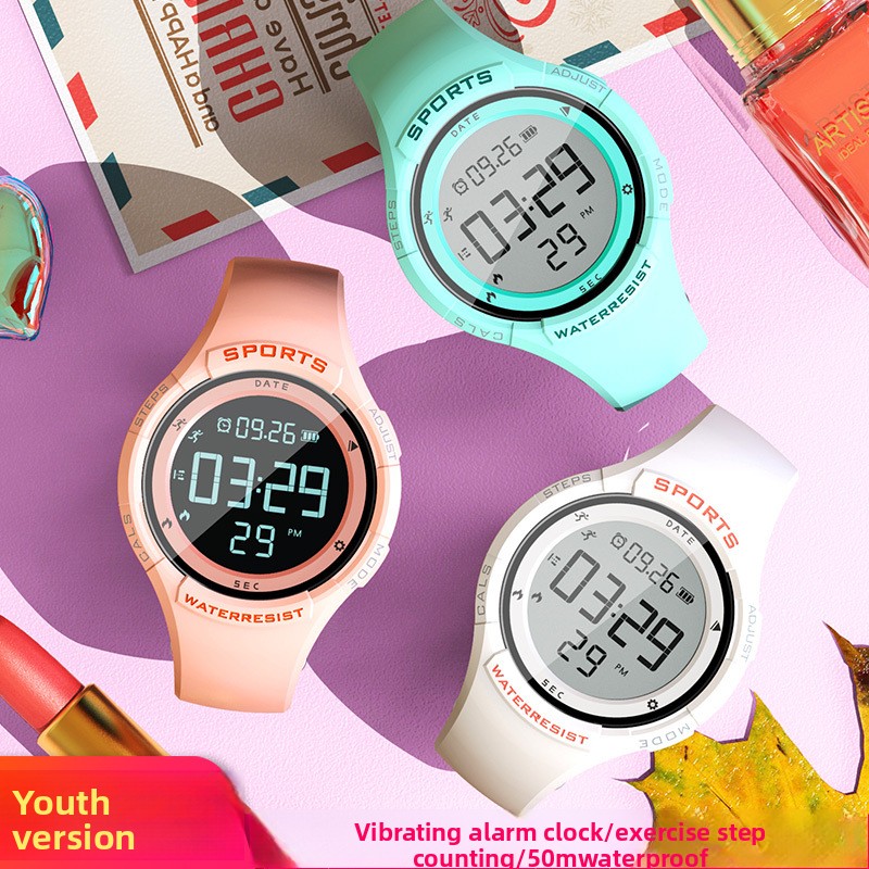Running Watch - 2026 Yeni Silikon Su Geçirmez LED