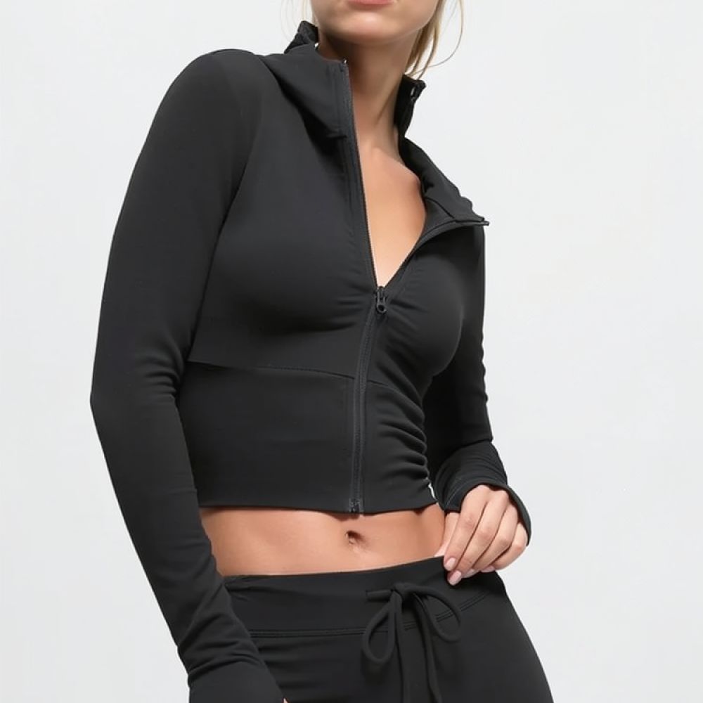 Running Gear Junior - Kadın Spor Giyim Takımı: Kısa Üst,