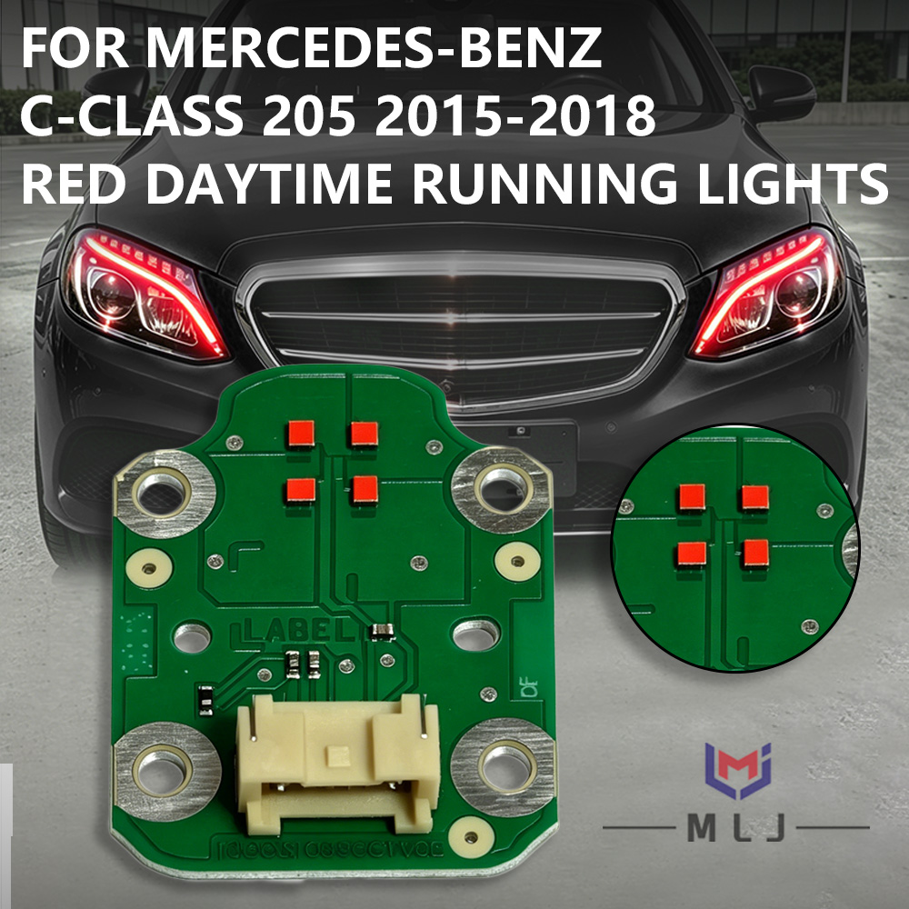 Running Headlamp - OE A2059060601 Yedek Kırmızı DRL LED