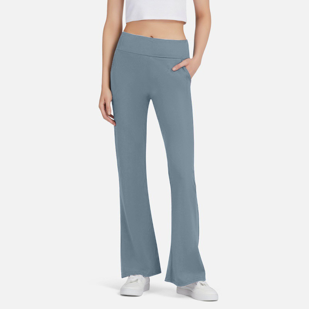 Running Gear Junior - Dikişsiz Yüksek Belli Yoga Flare Pantolon