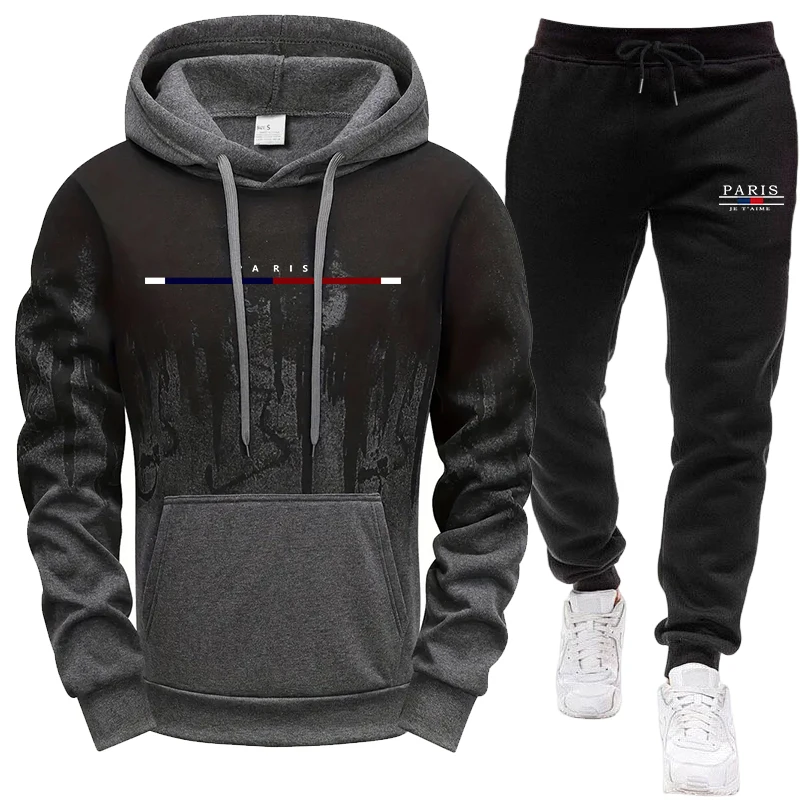 Joggers Pants - Erkek Takımı/Hoodie/Pantolon Sonbahar Kış Kapüşonlu Sweatshirt