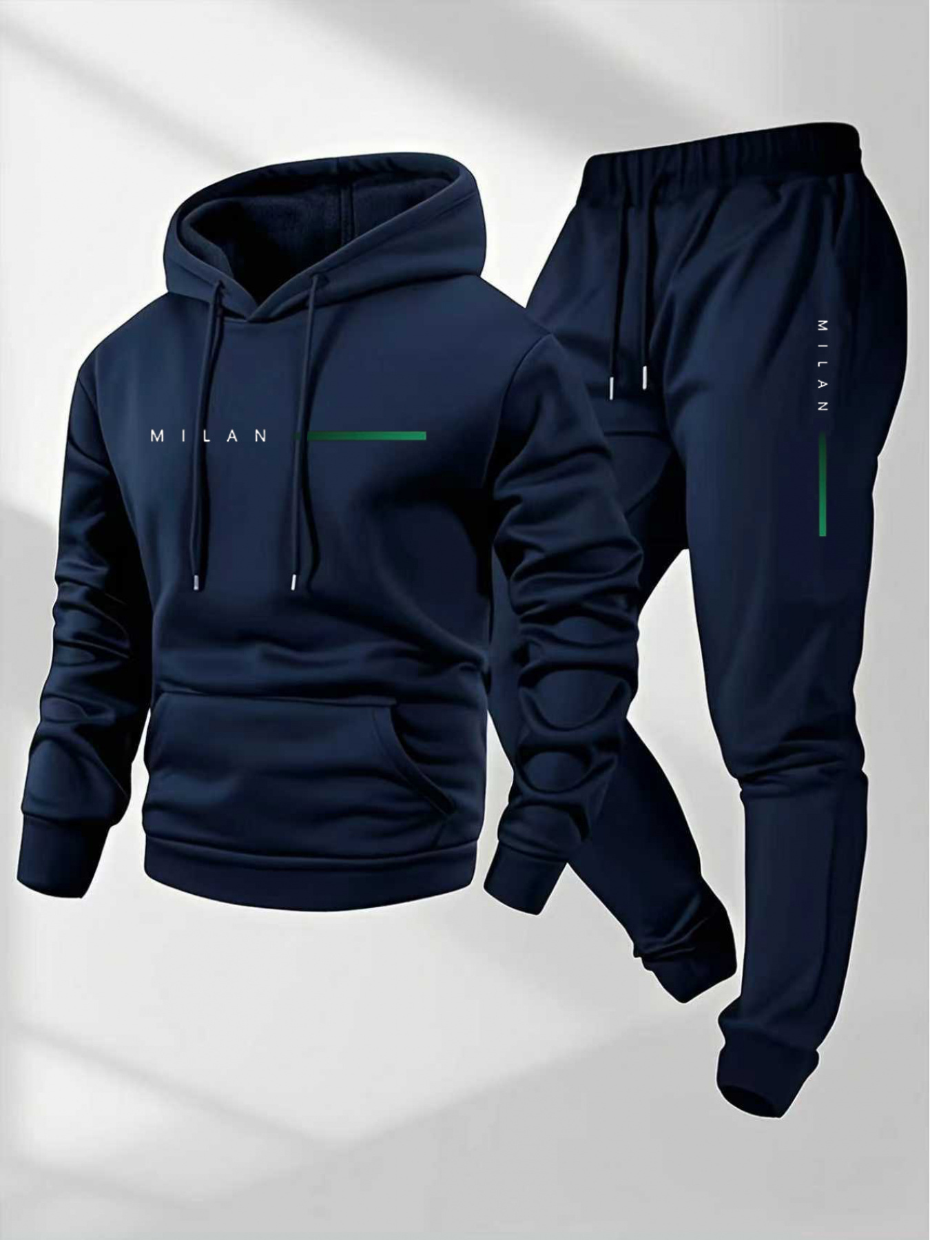 Joggers Pants - Unisex Kapüşonlu Üst ve Eşofman Altı