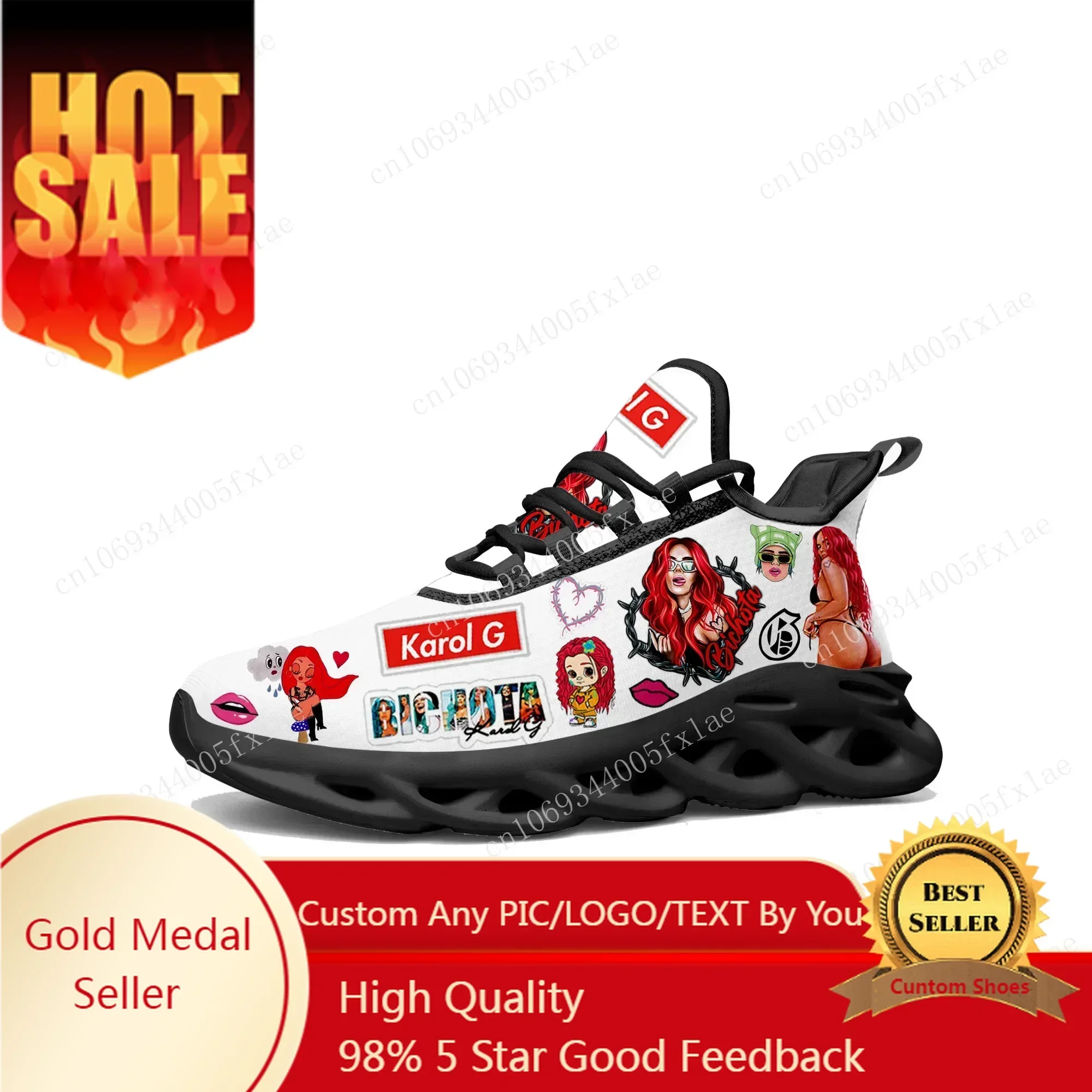Running Shoes Women - Karol G Bichota Flats Spor Ayakkabı