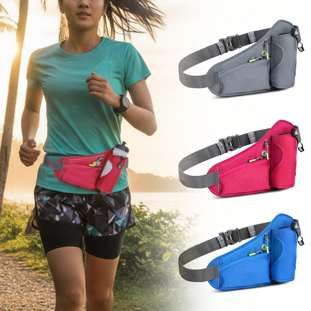 Running Belt - Su Şişesi Tutuculu Koşu Bel Çantası