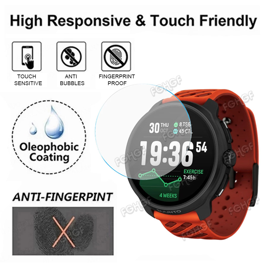 Running Watch - Temperli Cam Koruyucu Film Guard Suunto