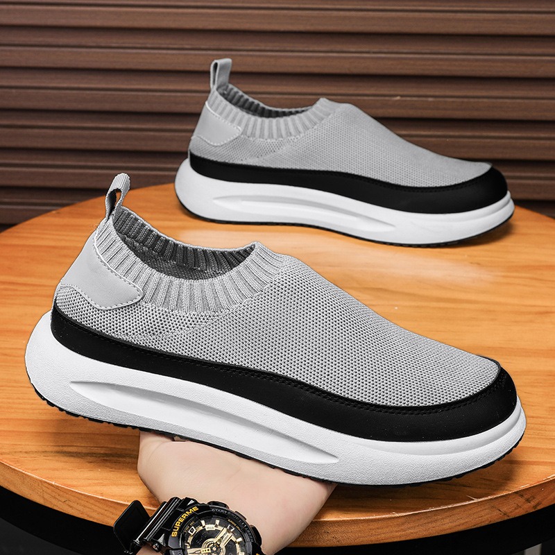 Running Shoes Men - 2025 yeni erkek ayakkabıları nefes örgü