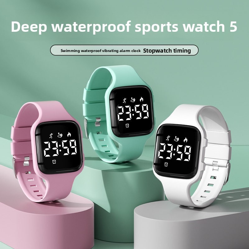 Running Watch - 2026 Yeni Kadın Gece Koşusu Fitness