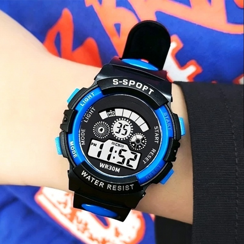 Running Watch - Çocuk Elektronik Saati Erkek Çocuk Su