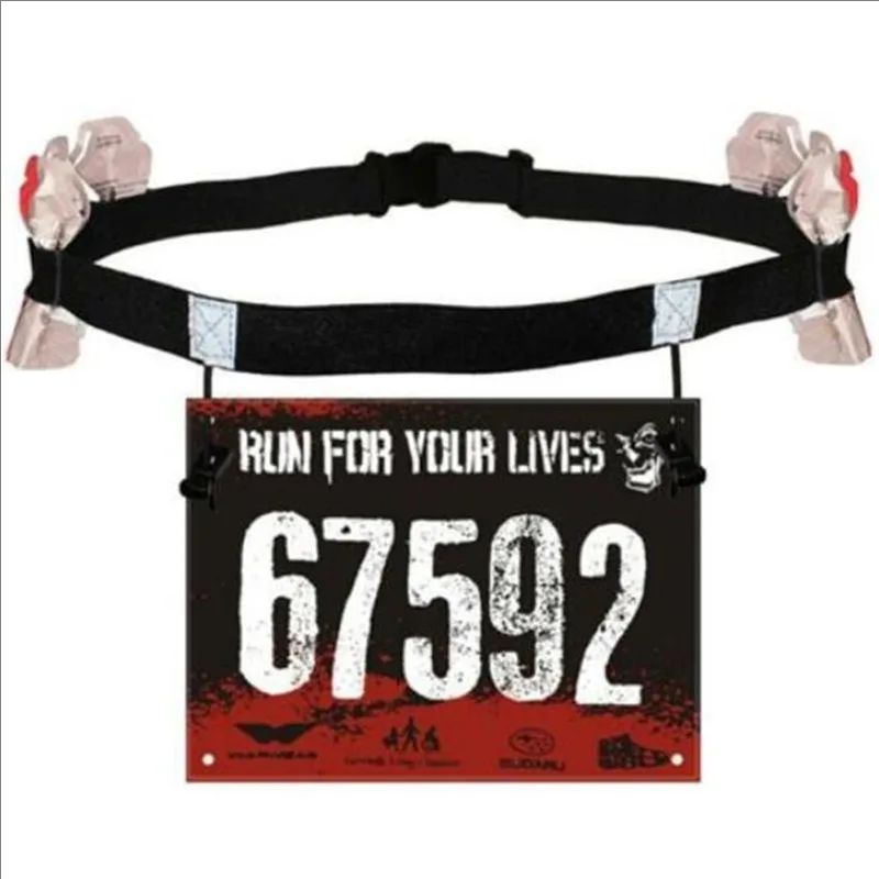 Race Bib - Koşu yarışı numarası kemer bel paketi