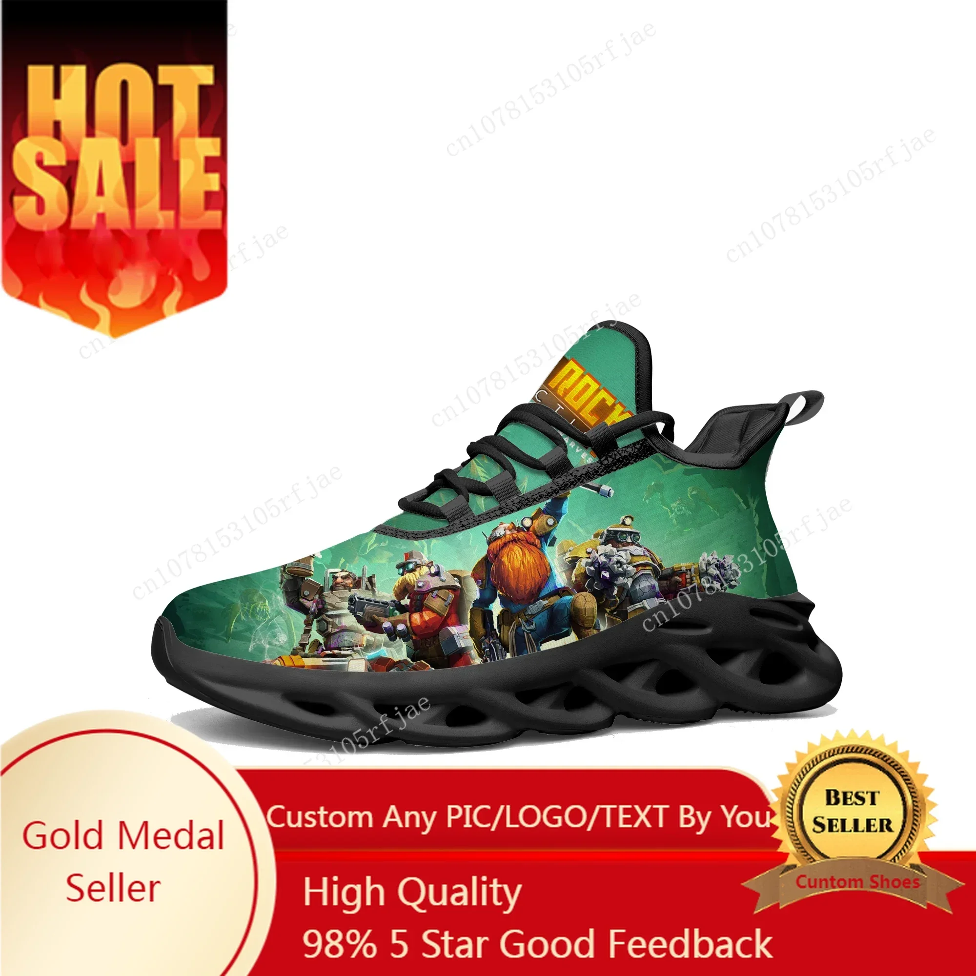Running Shoes Women - Deep Rock Galactic Flats Spor Ayakkabıları