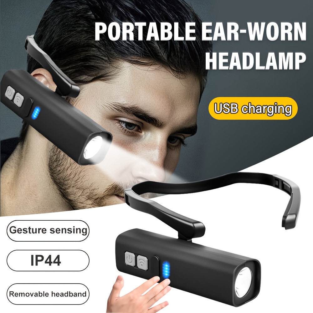 Running Headlamp - 2025 Kulak Klipsli Far – Parlak