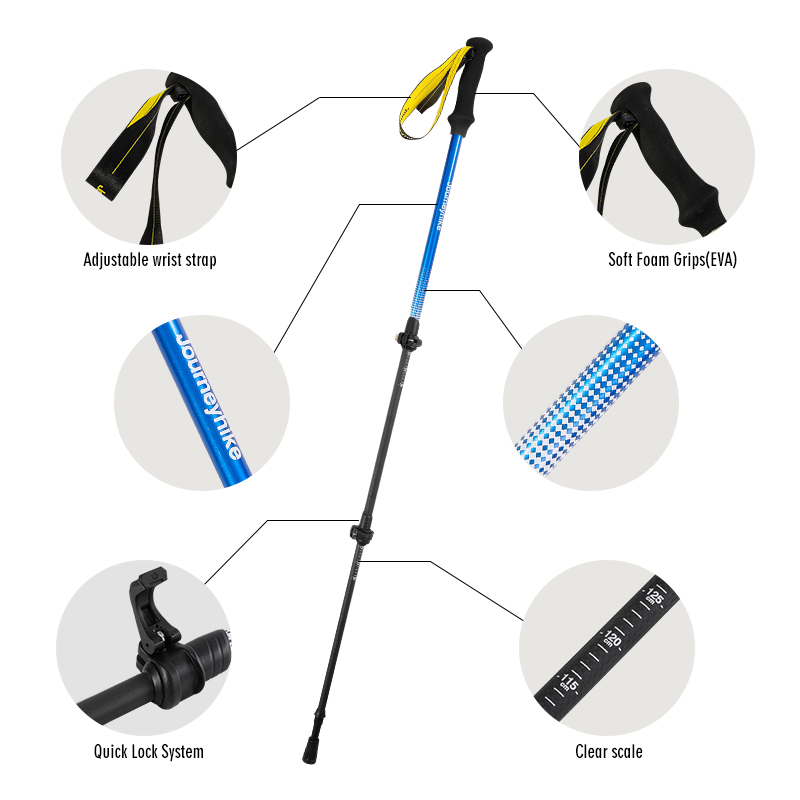 Sarı 3K Karbon Fiber Trekking  - Trekking Pole Carbon incelemesi ve fiyatı