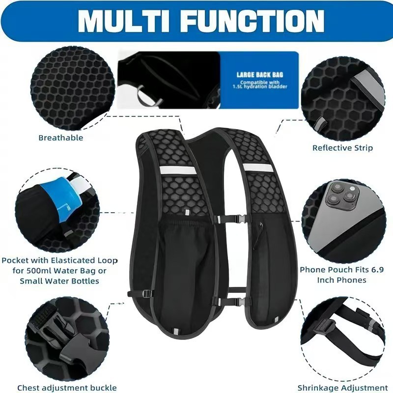 Kadınlar ve Erkekler için Koşu - Hydration Vest incelemesi ve fiyatı