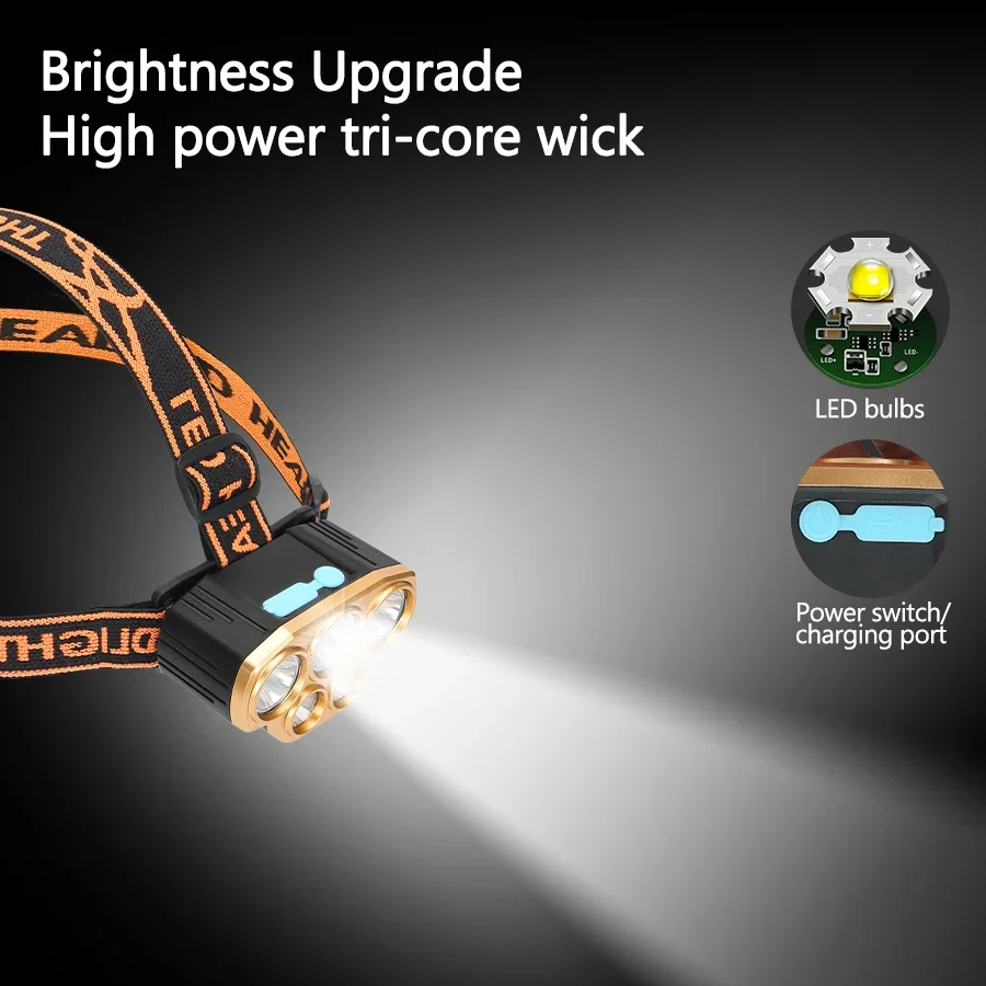 Şarj edilebilir 5 LED Far Ultr - Running Headlamp incelemesi ve fiyatı