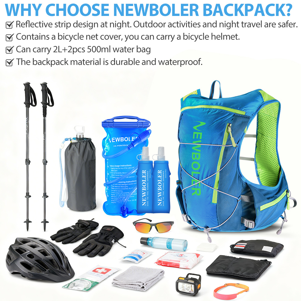 NEWBOLER Koşu Nemlendirici Yel - Hydration Vest incelemesi ve fiyatı
