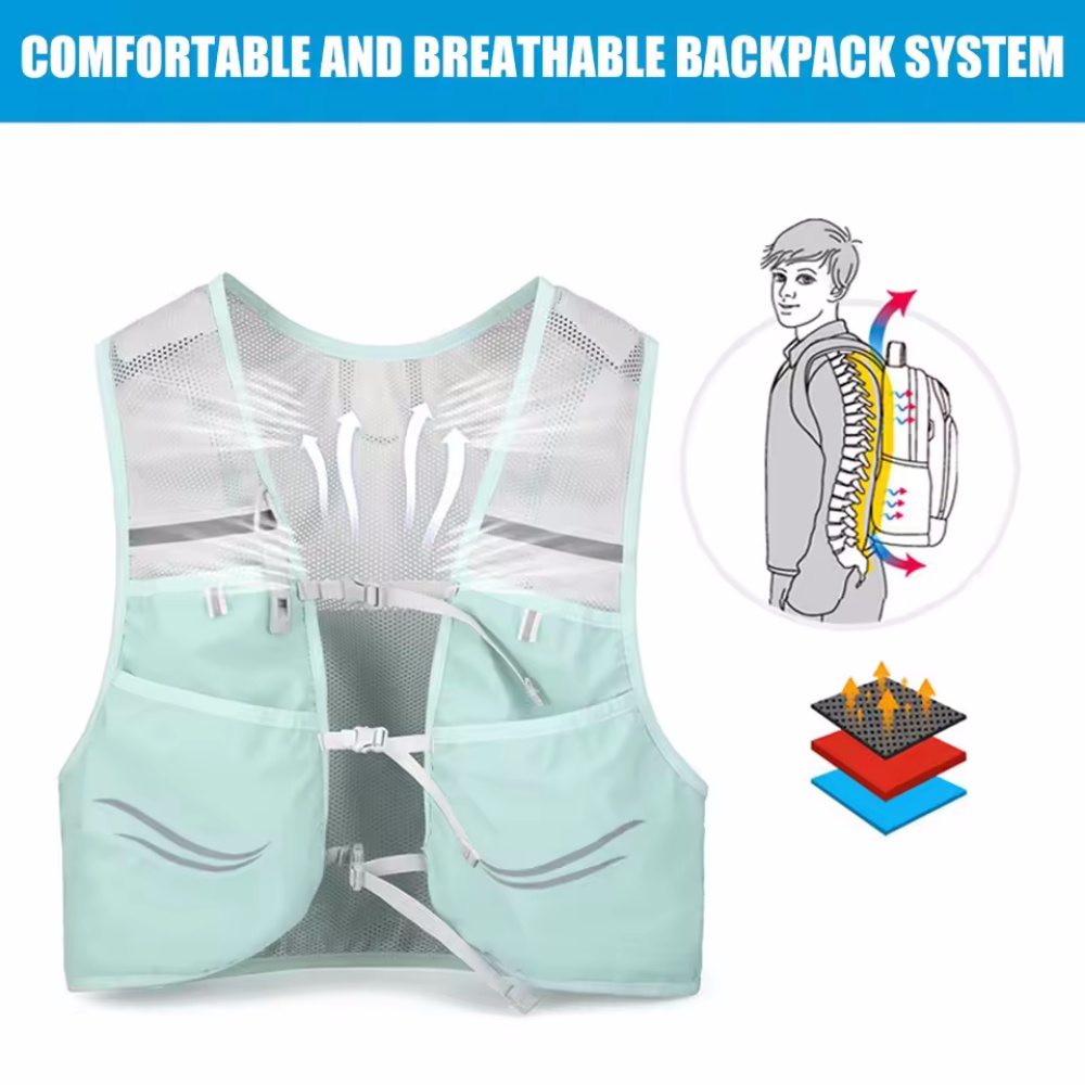 Yansıtıcı koşu atleti sıvı alı - Hydration Vest incelemesi ve fiyatı