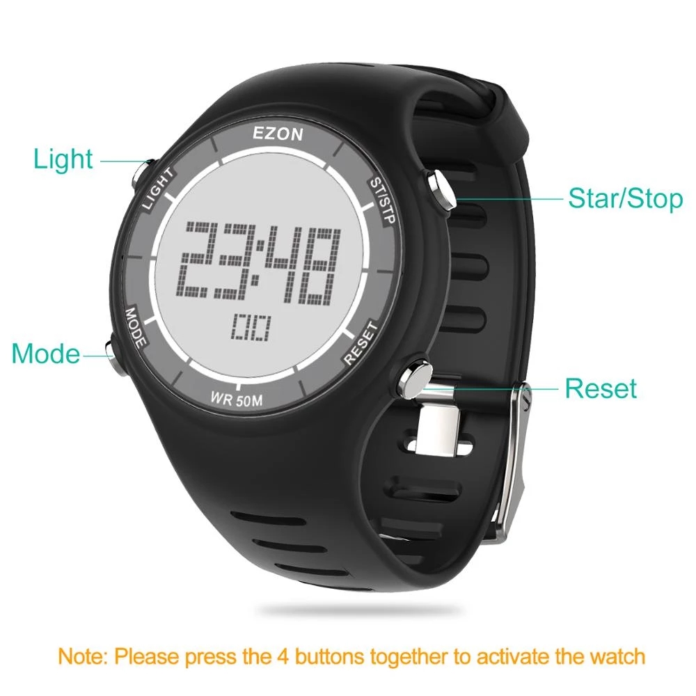 EZON Yeni Moda Kadın Dijital S - Running Watch incelemesi ve fiyatı