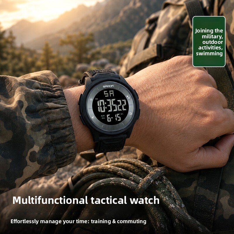 Çok Fonksiyonlu Taktik Dijital - Running Watch incelemesi ve fiyatı