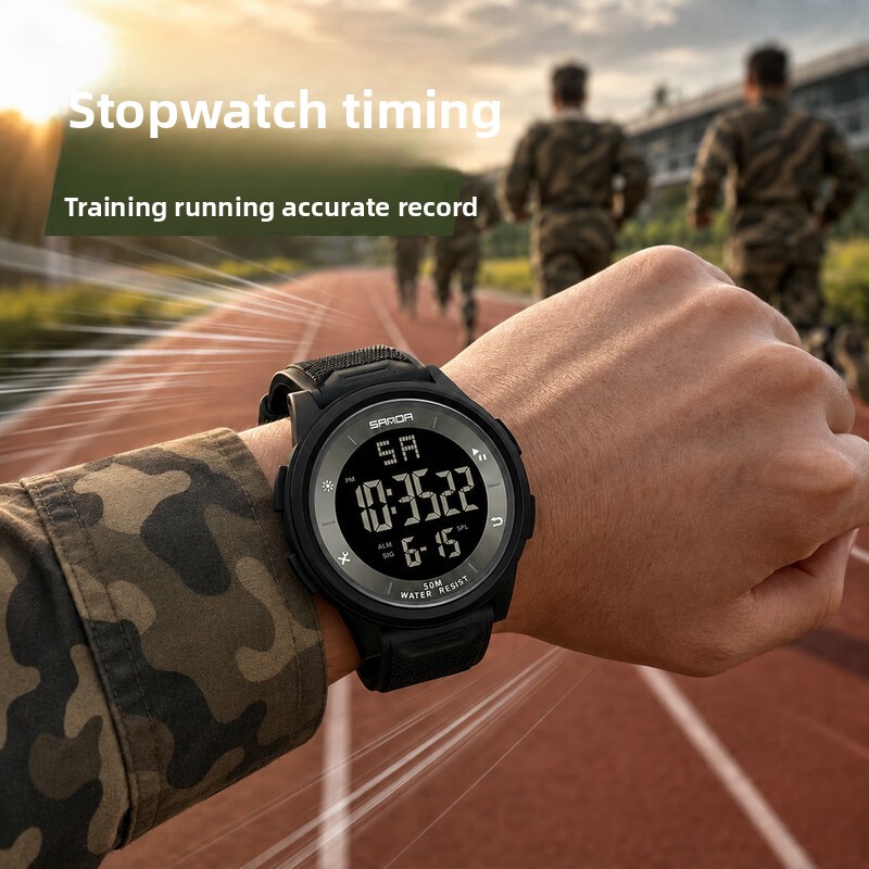 Çok Fonksiyonlu Taktik Dijital - Running Watch incelemesi ve fiyatı