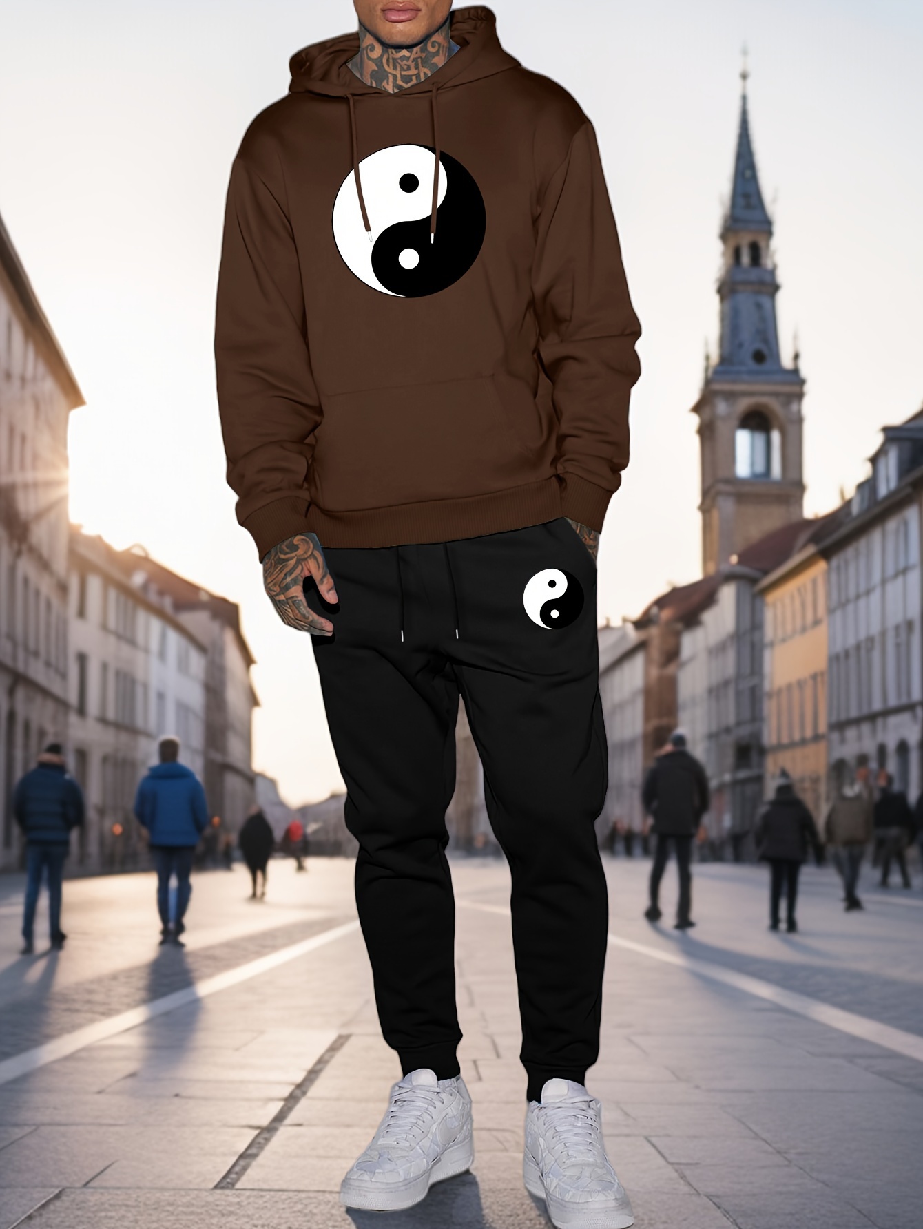 2026 Erkek Yin Yang Tai Chi Se - Joggers Pants incelemesi ve fiyatı