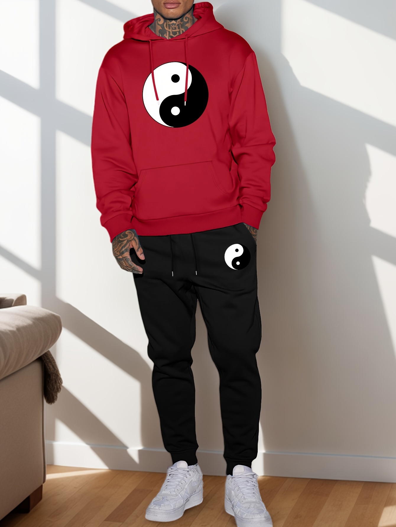 2026 Erkek Yin Yang Tai Chi Se - Joggers Pants incelemesi ve fiyatı