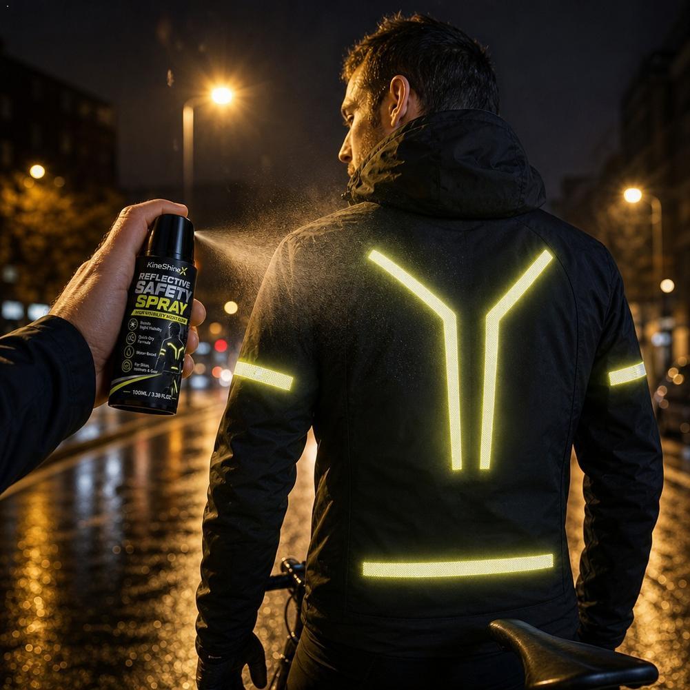Gece Yansıtıcı Güvenlik Spreyi - Running Visibility Gear incelemesi ve fiyatı